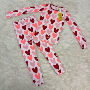 NEW The Children’s Place Heart Valentine Pajamas
